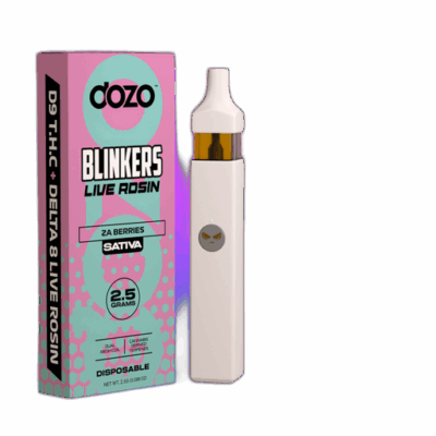 Dozo Blinkers Live Rosin 2.5g Disposable Vape