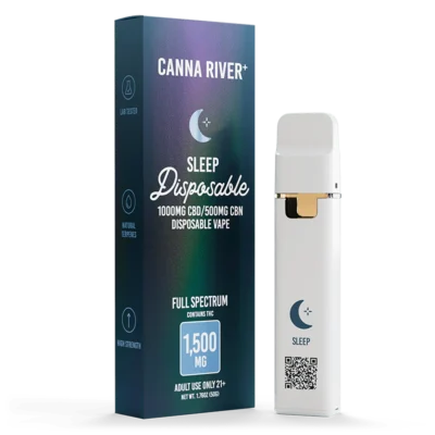 Canna River Sleep Disposable Vape | 2g Full Spectrum CBD + CBN + THC