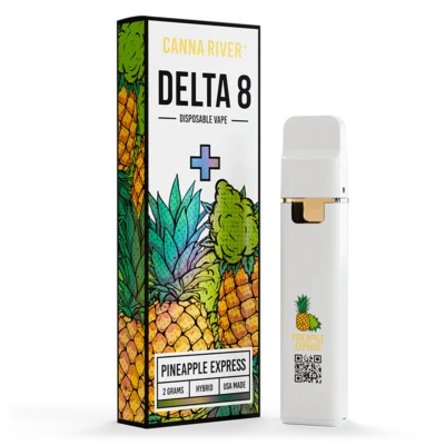 Canna River Highlighter Delta 8 THC Vape Pen 2g - Pineapple Express (Hybrid)