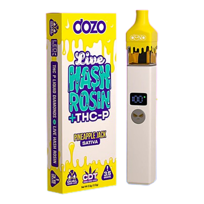 Dozo Live Hash Rosin THC-P 3.5g Disposable Vape