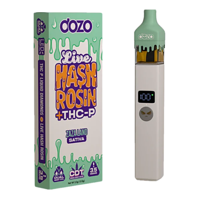 Dozo Live Hash Rosin THC-P 3.5g Disposable Vape