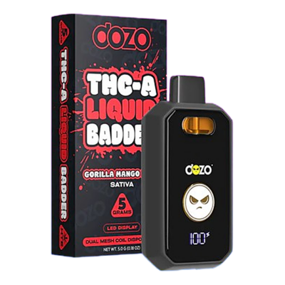Dozo THC-A Liquid Badder Disposable Vape 5G