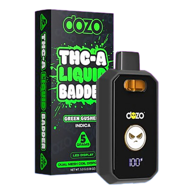 Dozo THC-A Liquid Badder Disposable Vape 5G