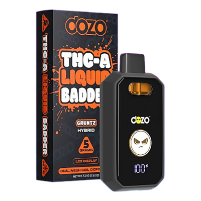 Dozo THC-A Liquid Badder Disposable Vape 5G
