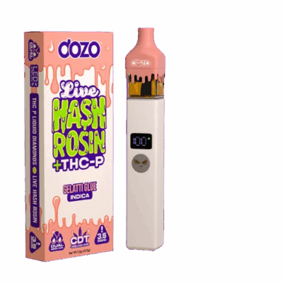 Dozo_Live_Hash_Rosin_THC-P_3.5g_Disposable_Vape_Gellati_Glue