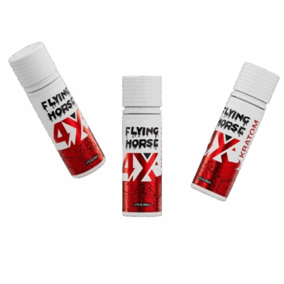 Flying Horse 4x kratom shot 12ct/bx