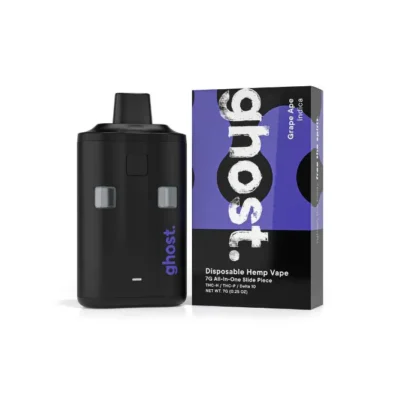 Ghost Slide Piece 7G Disposable Vape – Grape Ape Indica with THCa, THCp, and Delta 10 for Deep Relaxation