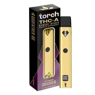 Torch – Godfather OG | Hybrid | THC-A Diamond | 2.5G Disposable Vape