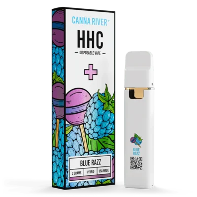 Canna River Highlighter HHC Vape Pen 2g - Blue Razz (Hybrid)
