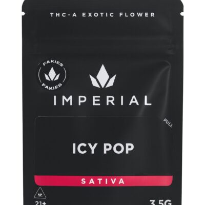 Imperial Icy Pop – THCA Exotic Flower 3.5g Sativa, Fakies 29%