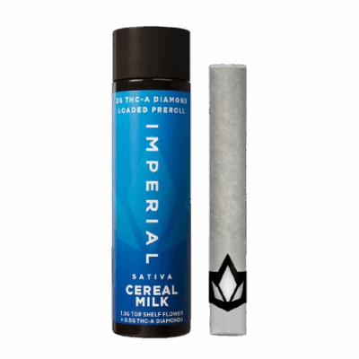 Imperial Cereal Milk THCA Loaded Preroll 2g | Sativa Potency