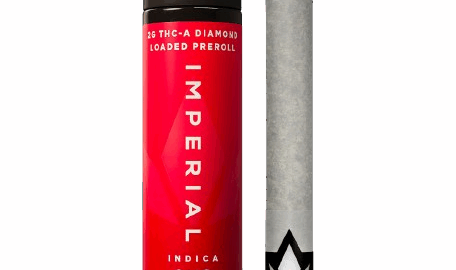 Imperial GMO Cookies THCA Diamond Loaded Preroll 2g | Indica Potency