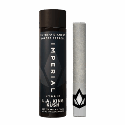 Imperial LA King Kush THCA Loaded Preroll 2g | Hybrid Potency
