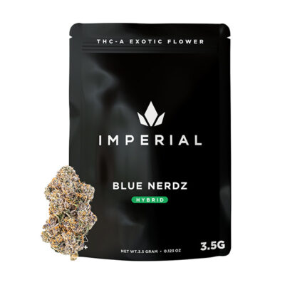 Imperial THCA Exotic Flower (Zaza) Blue Nerdz 3.5g | Indoor Hybrid | 24.98%