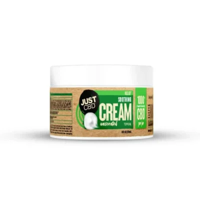 Just CBD CBD Relief Soothing Cream Original Unscented offers fast comfort for sore muscles and joints. Find yours at Destino Farms
