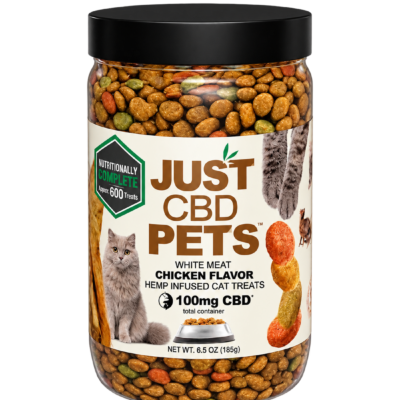 JustCBD CBD Cat Treats White Meat Chicken  100mg
