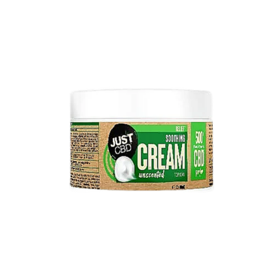 JustCBD  CBD Relief Soothing Cream Original Unscented  500mg | 1000mg