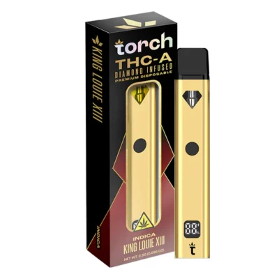 Torch – King Louie XIII | Indica | THC-A Diamond | 2.5G Disposable Vape