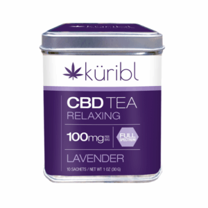 Küribl Full Spectrum CBD 100mg Tea with with Relaxing Lavender – 10ct