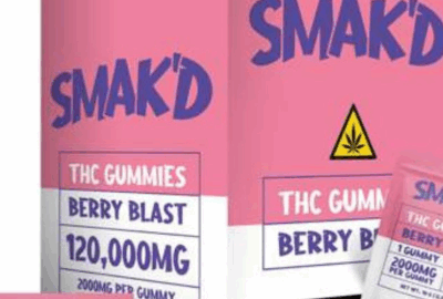 SMAK’D Delta-9 THC Gummies – 1ct 2000mg 
