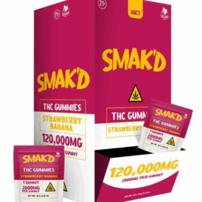 TKO Exotic Blend Gummies Strawberry Banana