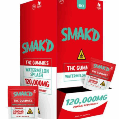 TKO Smak’d Delta9 THC Watermelon Gummies