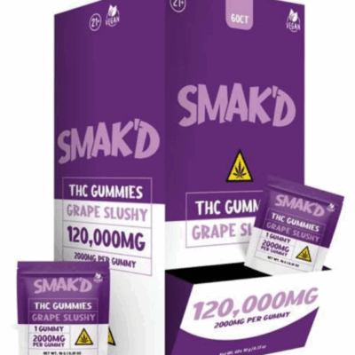 TKO Smak’d Exotic Blend Infused Delta9 THC Gummies 2000 MG