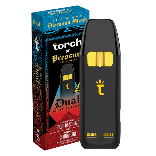 Torch THCA VVS Diamond Blend Dual Disposable 3G - Buy Online