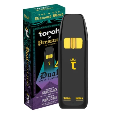 Galactic Jack x Purple Cream THC-A 3G Disposable – Torch x Pressure LA