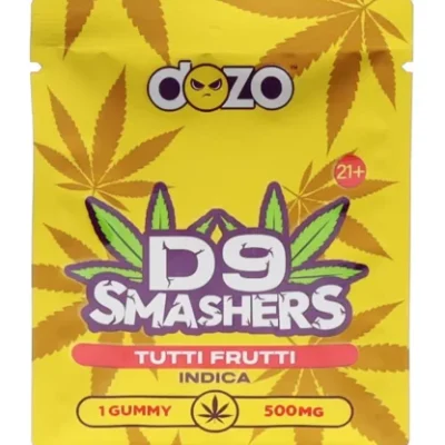 Dozo Delta 9 Smasher 500mg Gummies -1ct