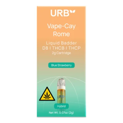 Urb Liquid Badder Delta 8 & THC-P Cartridge 2G Live Resin