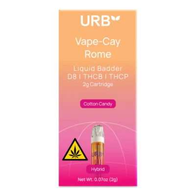 Urb Liquid Badder Delta 8 & THCP Cartridge 2G Live Resin