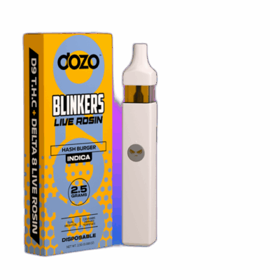 Dozo Blinkers Live Rosin 2.5g Disposable Vape