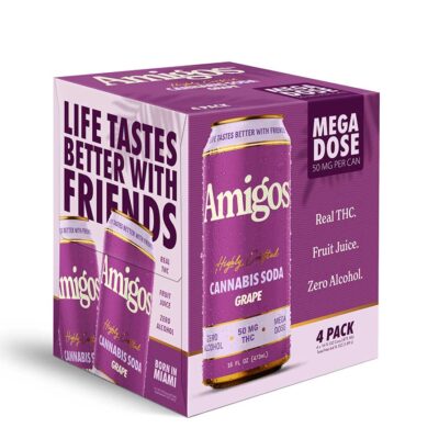 Amigos Highly Crafted Cannabis Soda Grape