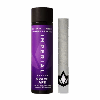 Imperial Space Ape THCA Loaded Prerolls 2g | Sativa Potency