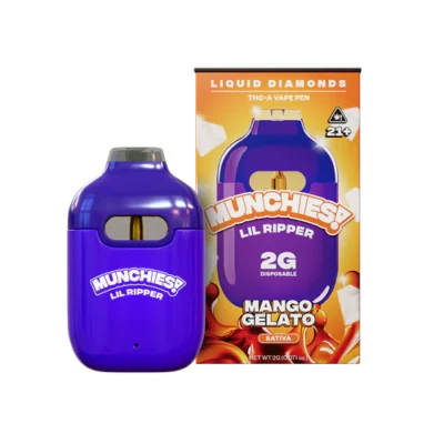 Delta Munchies – Lil Ripper THCA Vape Pen – Mango Gelato