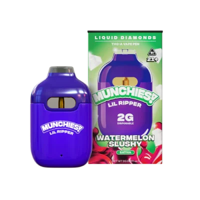 Delta Munchies – Lil Ripper THCA Vape Pen – Watermelon Slushy