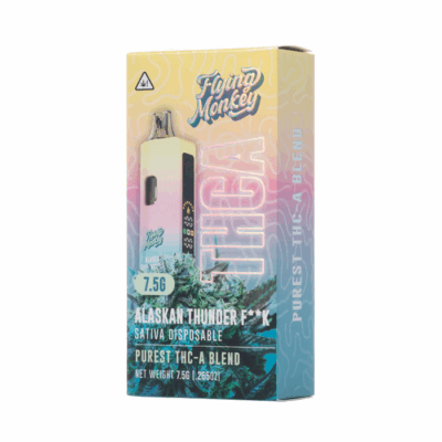 Flying Monkey Purest THCA V2 Disposable Alaskan Thunderfuck 7.5g