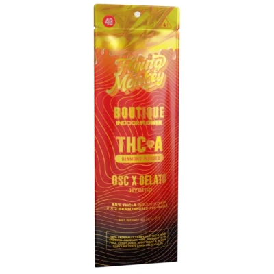 Flying Monkey Boutique Collection THCA Diamond Infused Pre-Roll GSC x Gelato 4 g
