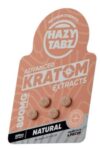 Hazy Tabz – Advanced Kratom Extract Tablets Maximum Strength 800mg – 4 Count Natural