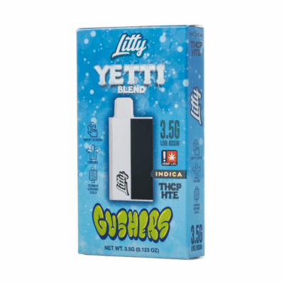 Litty – Yetti Blend | THCP + HTE | 3.5g Disposable Gushers