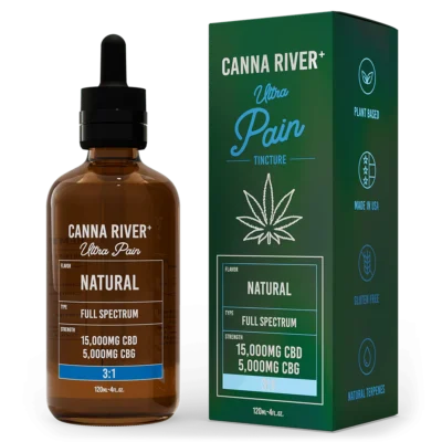 Canna River CBD Oil Full Spectrum Ultra Wellness Tincture CBG