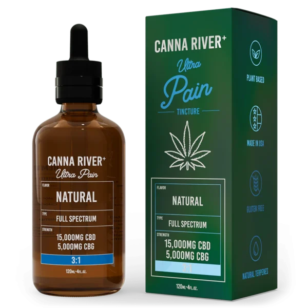 Canna River CBD Oil Full Spectrum Ultra Wellness Tincture CBG