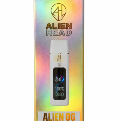 Alien Head Disposable THCA Live Resin Diamond 3g Alien OG