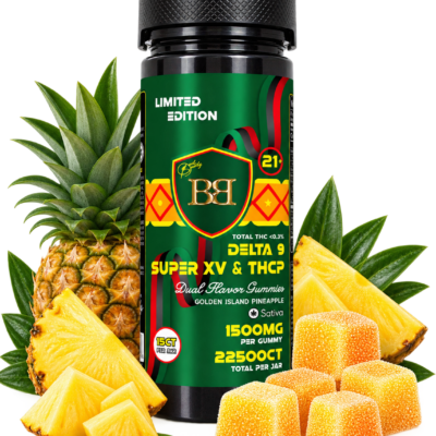 Bud Buddy Super XV Delta 9 THC + THCP Dual Flavor Gummies 22500mg – 15 Count