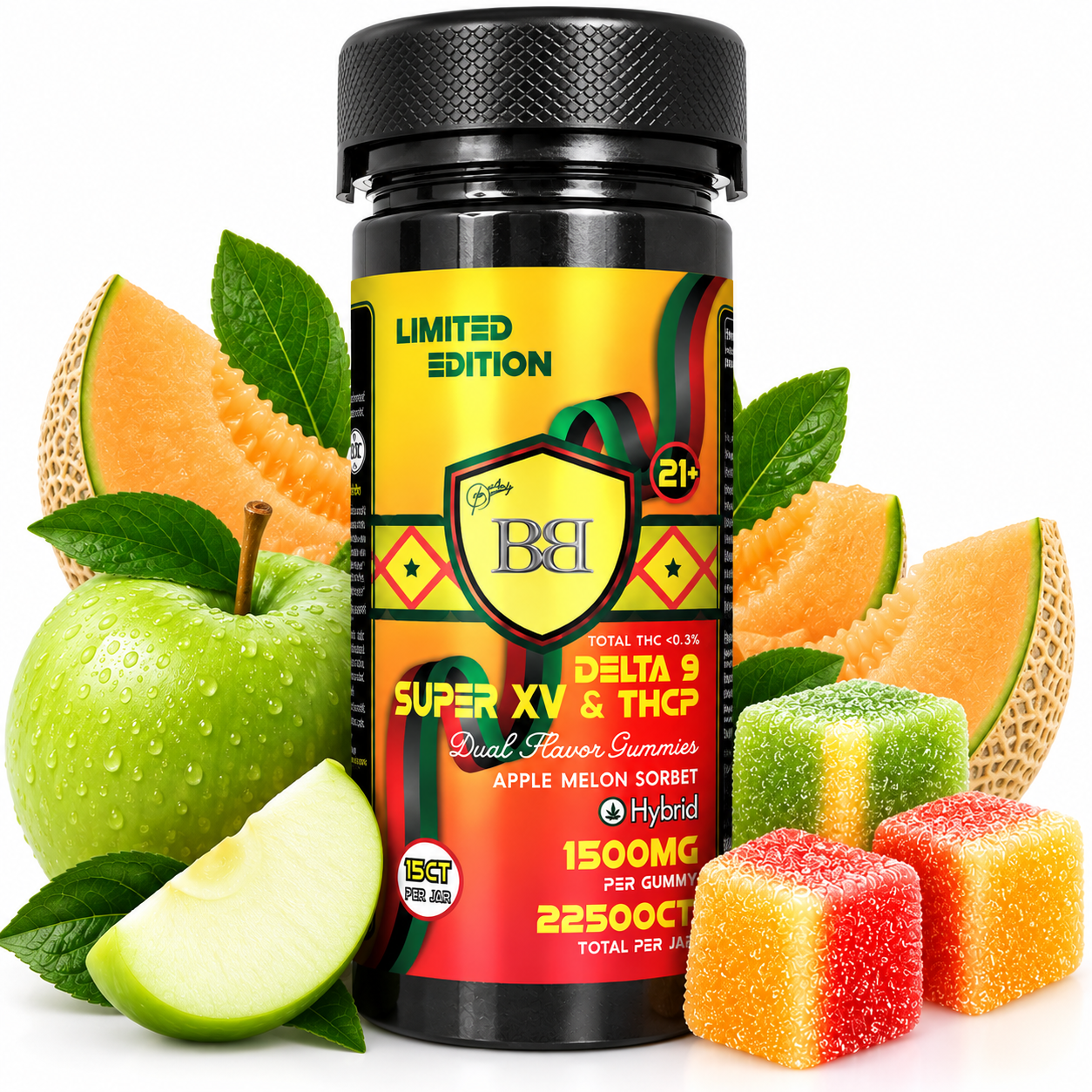 BudBuddy Super XV D9 THCP Gummies 15Ct - Shop Online - Destino Farms