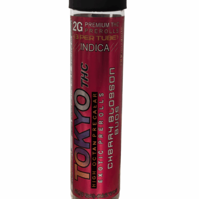 Tokyo THC EXOTIC PREROLLS 2G Cherry Blossom Bliss 3CT