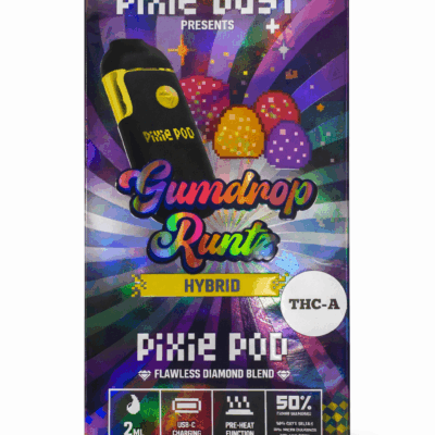 Pixie Pods Flawless Diamond Blend 2G disposable vape Gumdrop Runtz