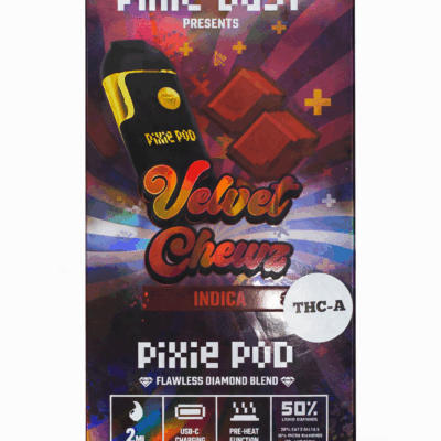 Pixie Pods Flawless Diamond Blend 2G disposable vape Velvet Chewz
