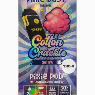 Pixie Pods Flawless Diamond Blend 2G disposable vape Cotton Crackle